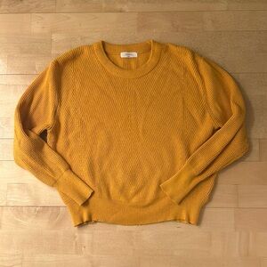 Elodie Yellow Soft Sweater, size small